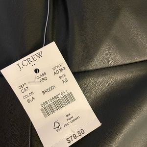 J.Crew faux leather pants